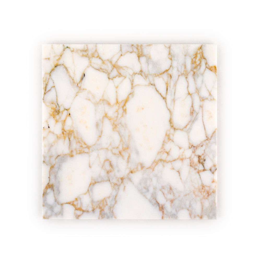 Field Tile 12" x 12" 12" x 12" Polished Afyon Gold Straight Shot