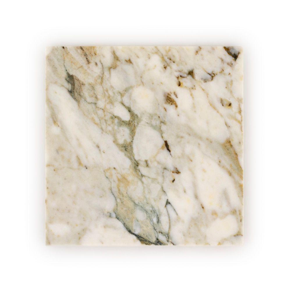 Field Tile 12" x 12" 12" x 12" Honed Calacatta Verde Straight Shot