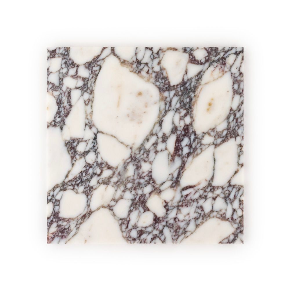 Field Tile 12" x 12" 12" x 12" Honed Afyon Violet Straight Shot