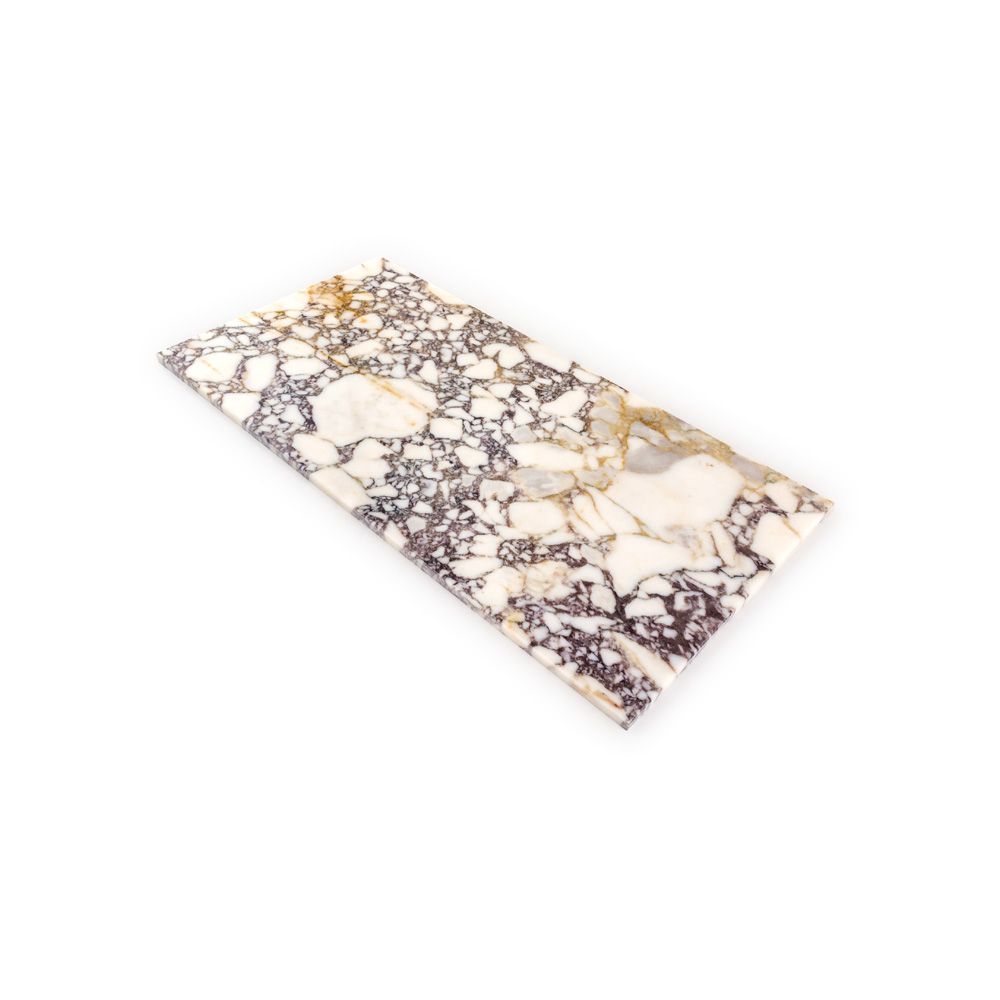 Field Tile 12" x 24" 12" x 24" Polished Afyon Violet Straight Shot