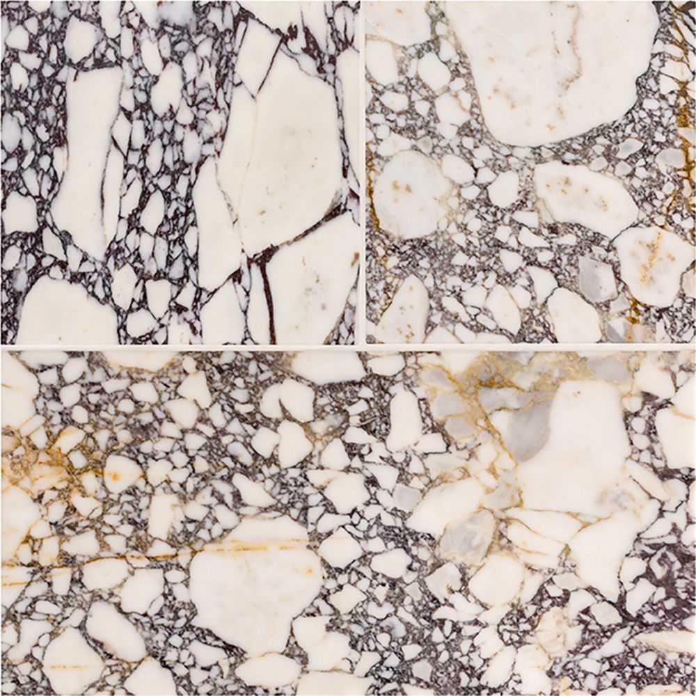 Field Tile 12" x 24" 12" x 24" Polished Afyon Violet Straight Shot