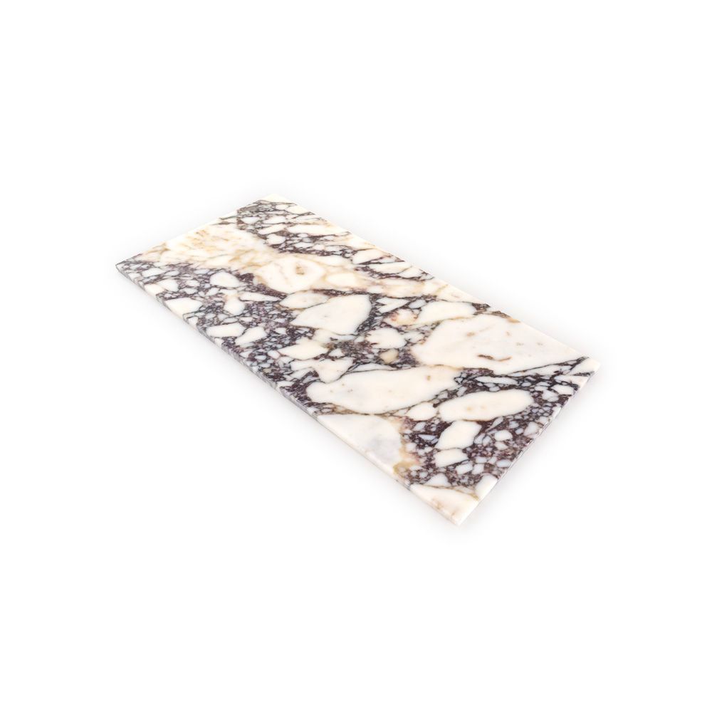 Field Tile 12" x 24" 12" x 24" Honed Afyon Violet Straight Shot