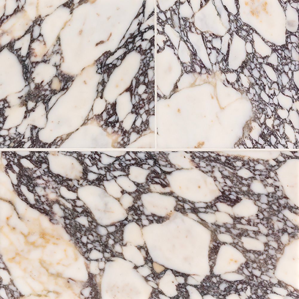 Field Tile 12" x 24" 12" x 24" Honed Afyon Violet Straight Shot