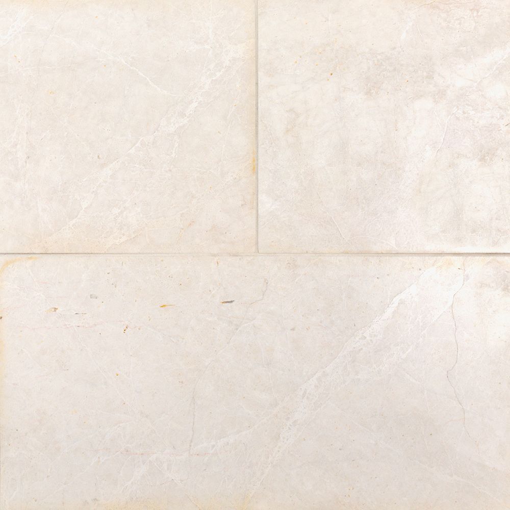 Field Tile 12" x 24" 12" x 24" Polished Vanilla Straight Shot