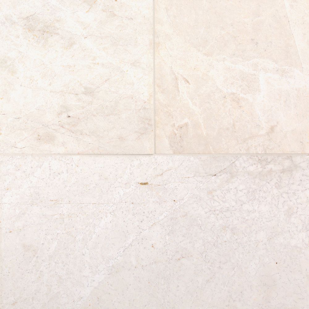 Field Tile 12" x 24" 12" x 24" Honed Vanilla Straight Shot