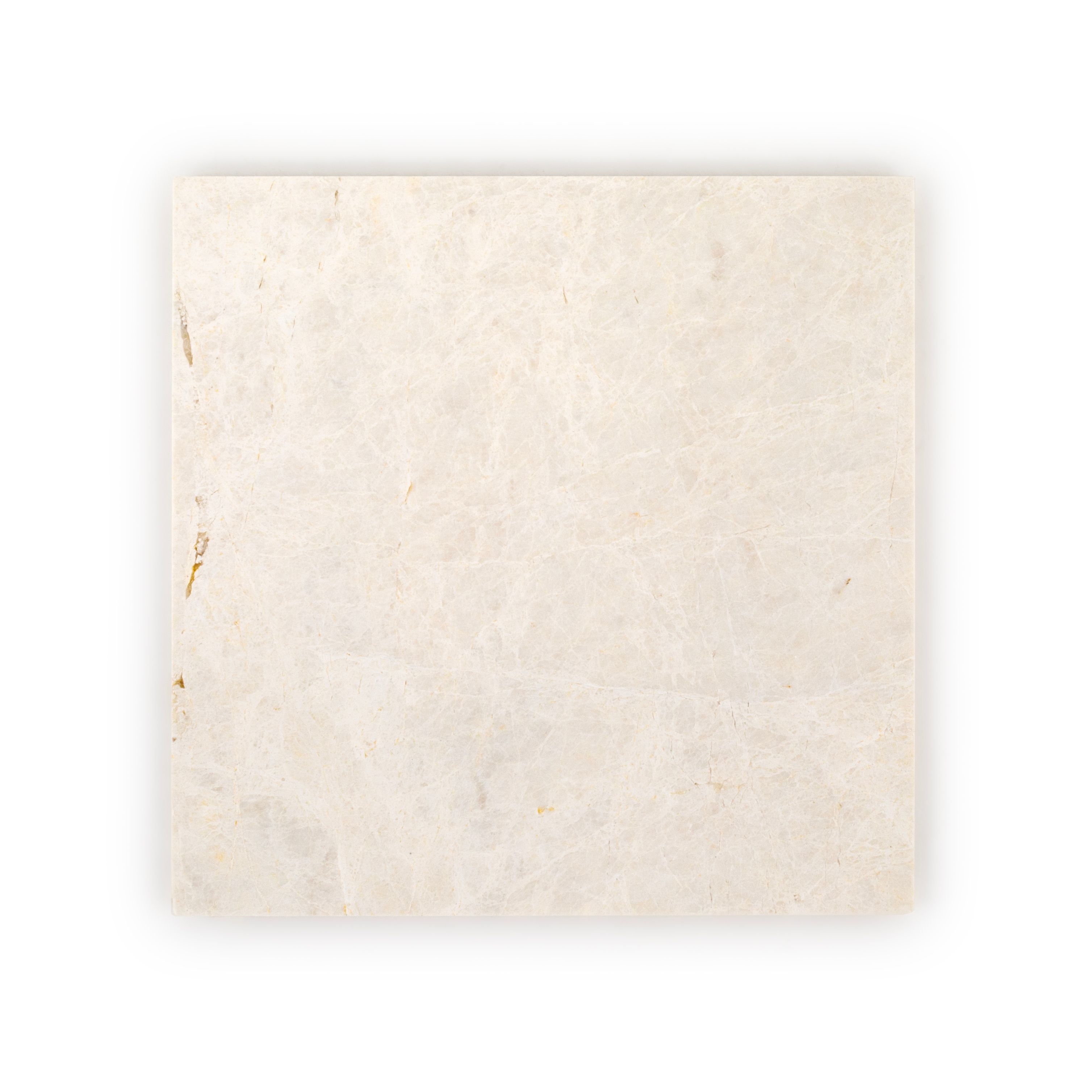 Field Tile 12" x 12" 12" x 12" Polished Vanilla Straight Shot