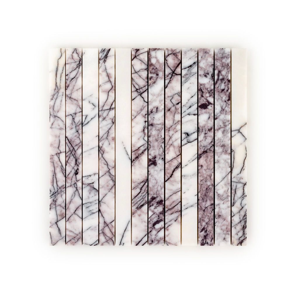 Proper Pillar Mosaic 11.75" x 11.75" Lilac Straight Shot