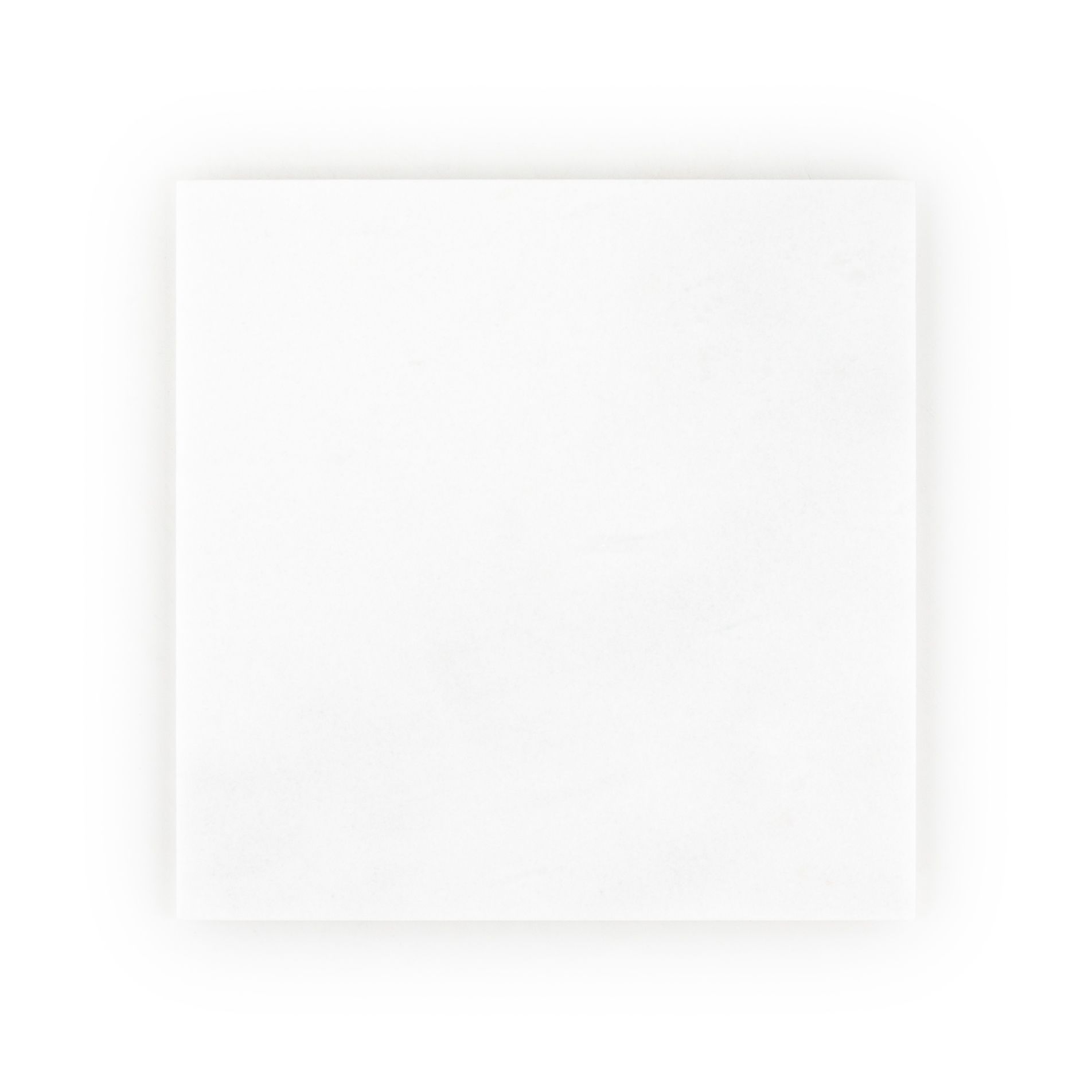 Field Tile 12" x 12" 12" x 12" Honed Thassos Straight Shot