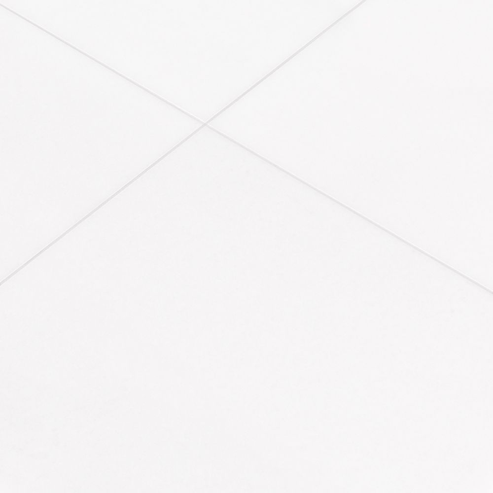 Field Tile 12" x 12" 12" x 12" Honed Thassos Straight Shot