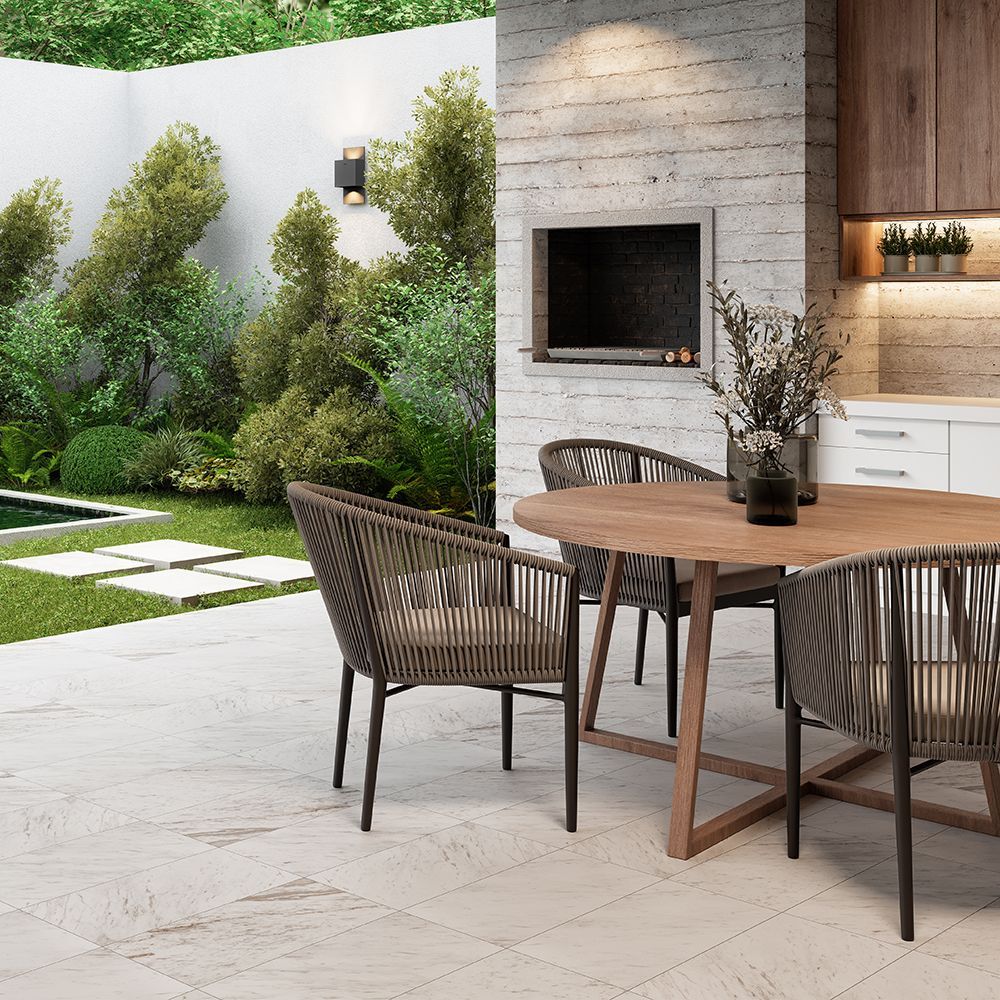 Field Tile 12" x 24" 12" x 24" Honed Volakas Straight Shot