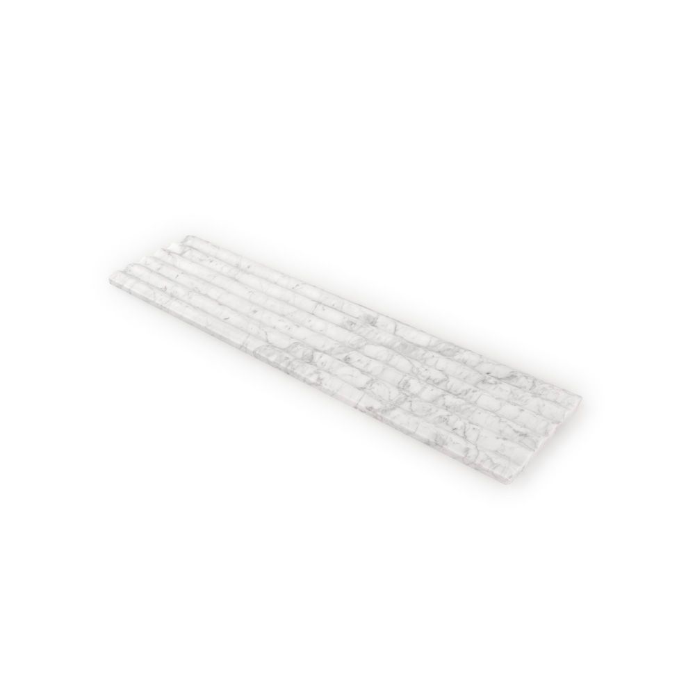 Fluted Field Tile 6" x 24" 6" x 24" Venato Straight Shot