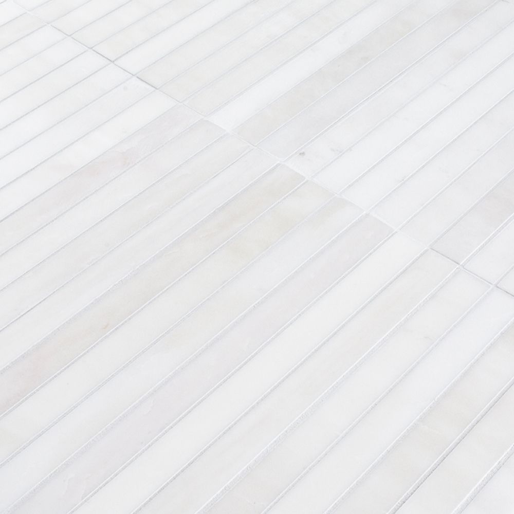 Proper Pillar Mosaic 11.375" x 11.75" Dolomite Straight Shot