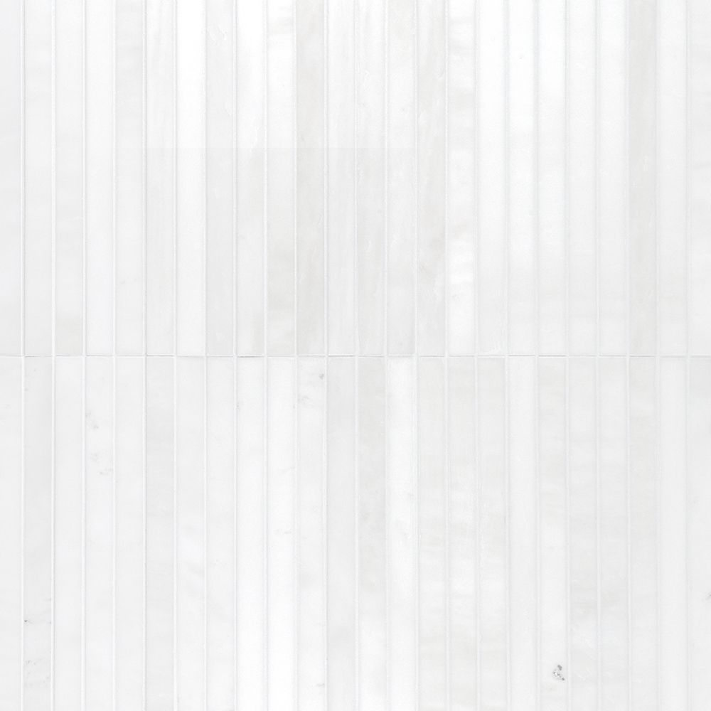 Proper Pillar Mosaic 11.375" x 11.75" Dolomite Straight Shot