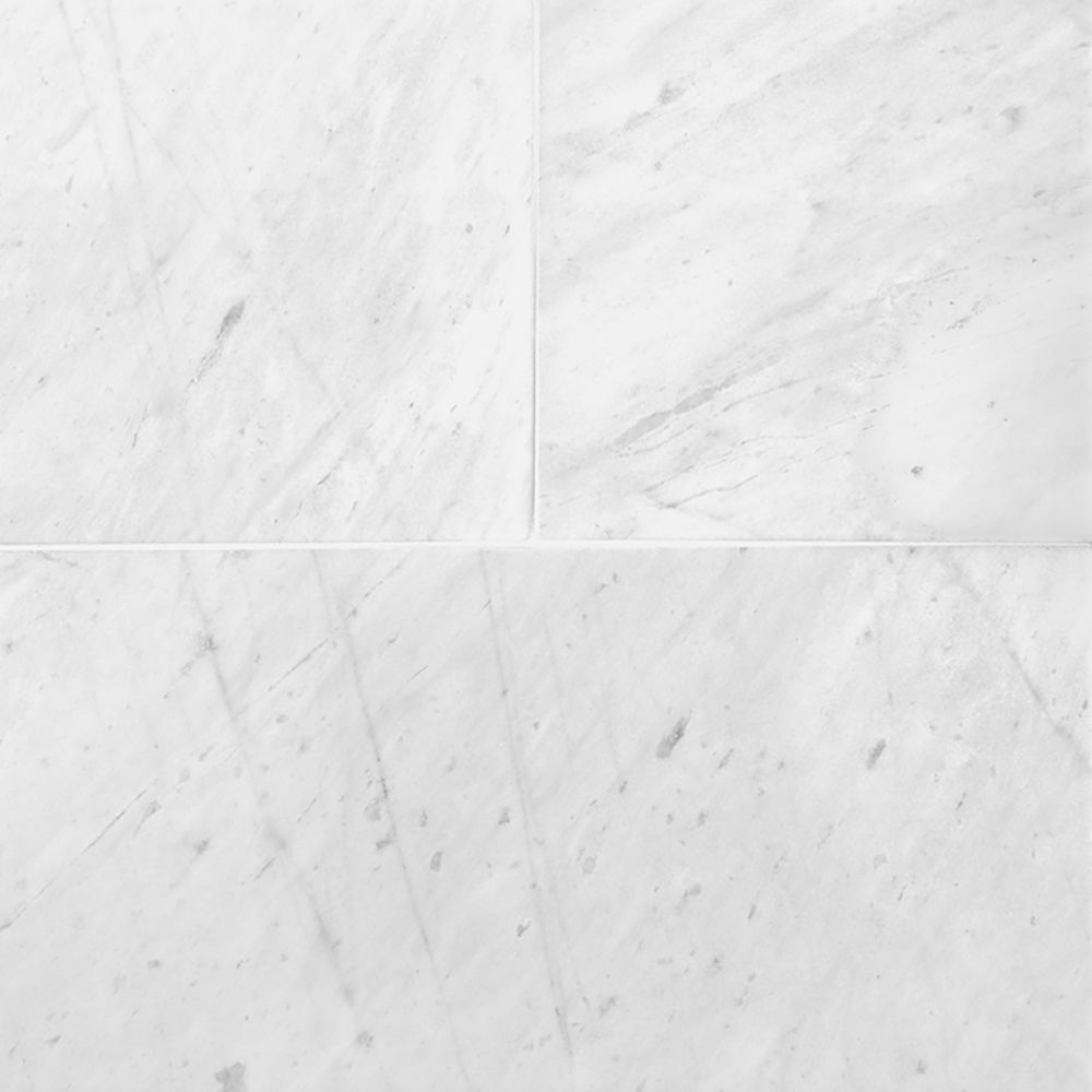 Field Tile 12" x 24" 12" x 24" Polished Crystal White Straight Shot