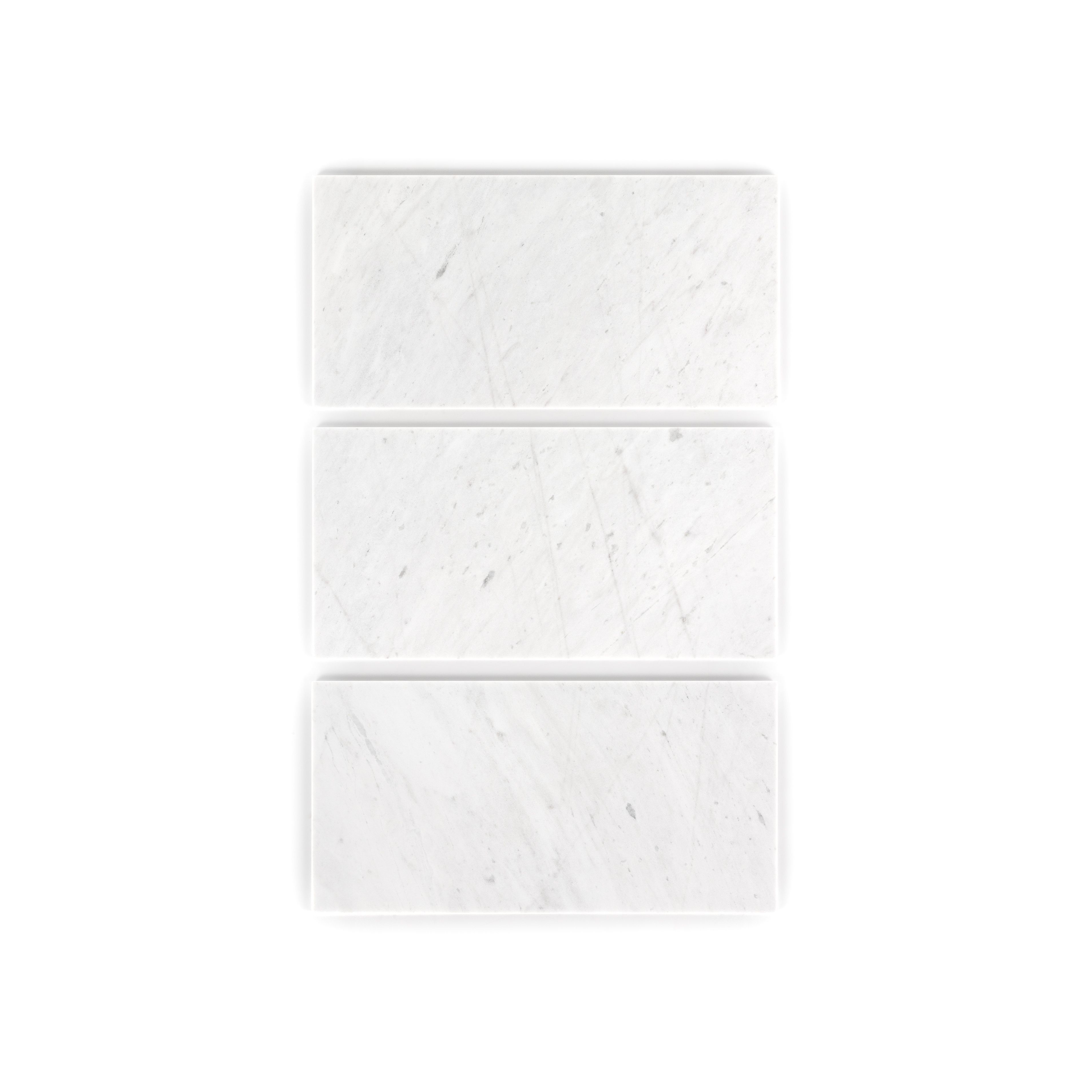 Field Tile 12" x 24" 12" x 24" Polished Crystal White Straight Shot
