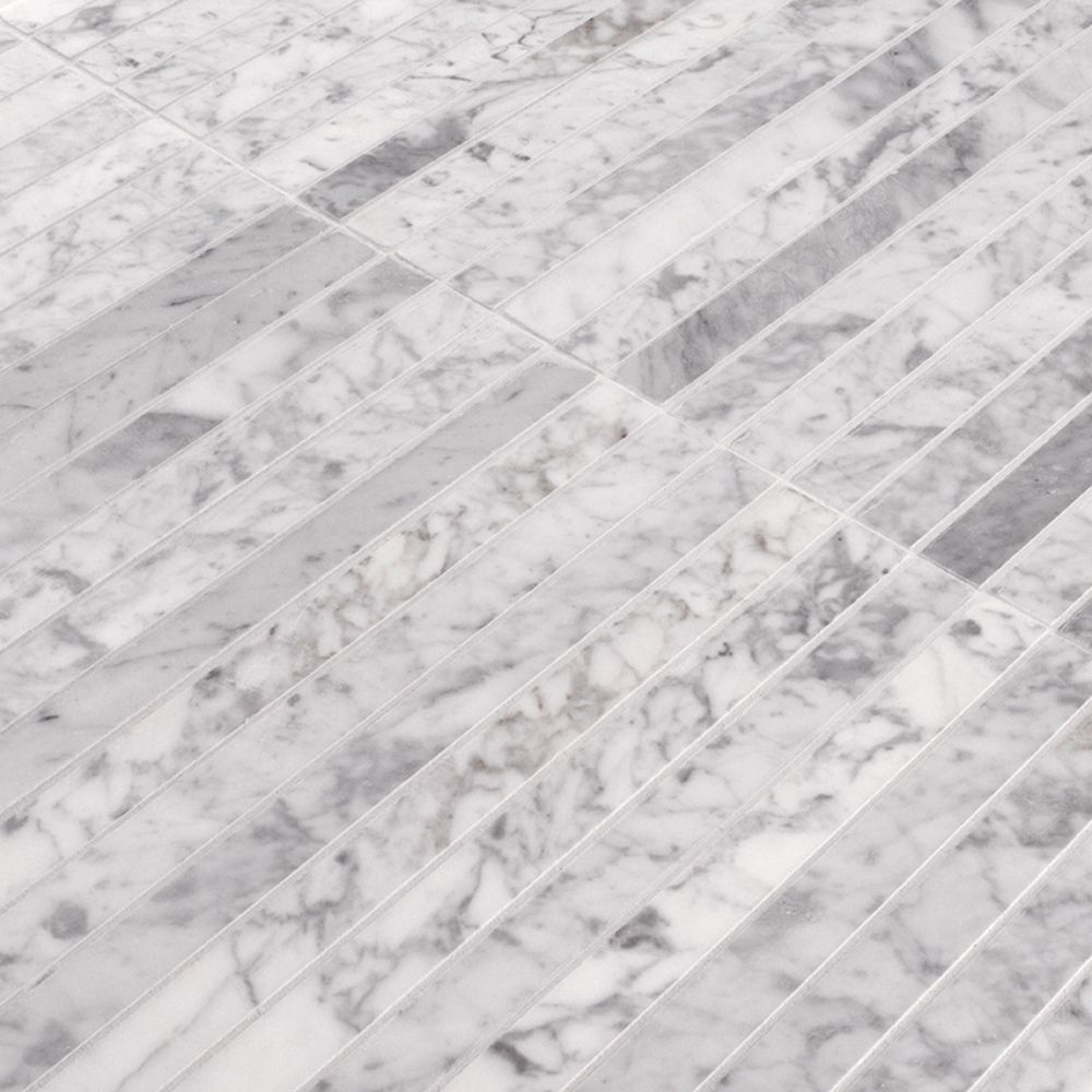 Proper Pillar Mosaic 11.375" x 11.75" Venato Straight Shot