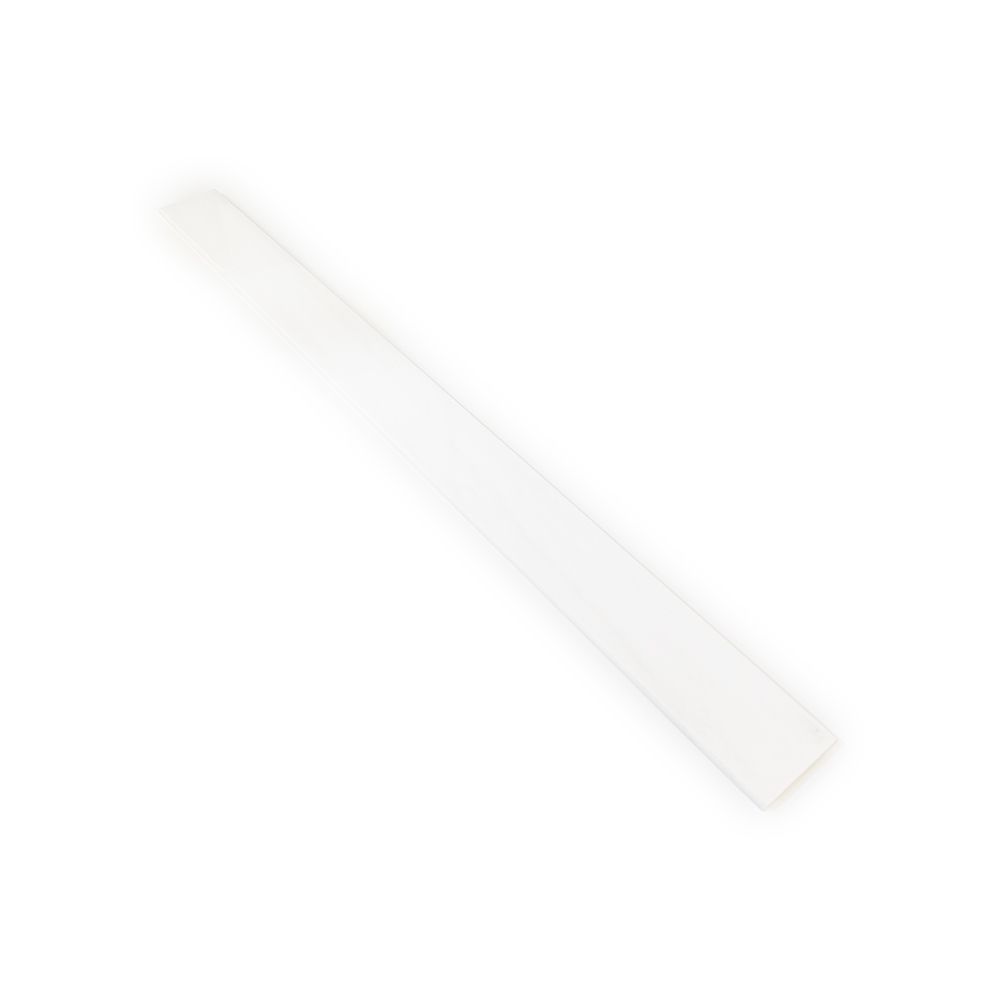 Double Bevel Threshold 6" x 73" 6" x 73" Thassos Straight Shot