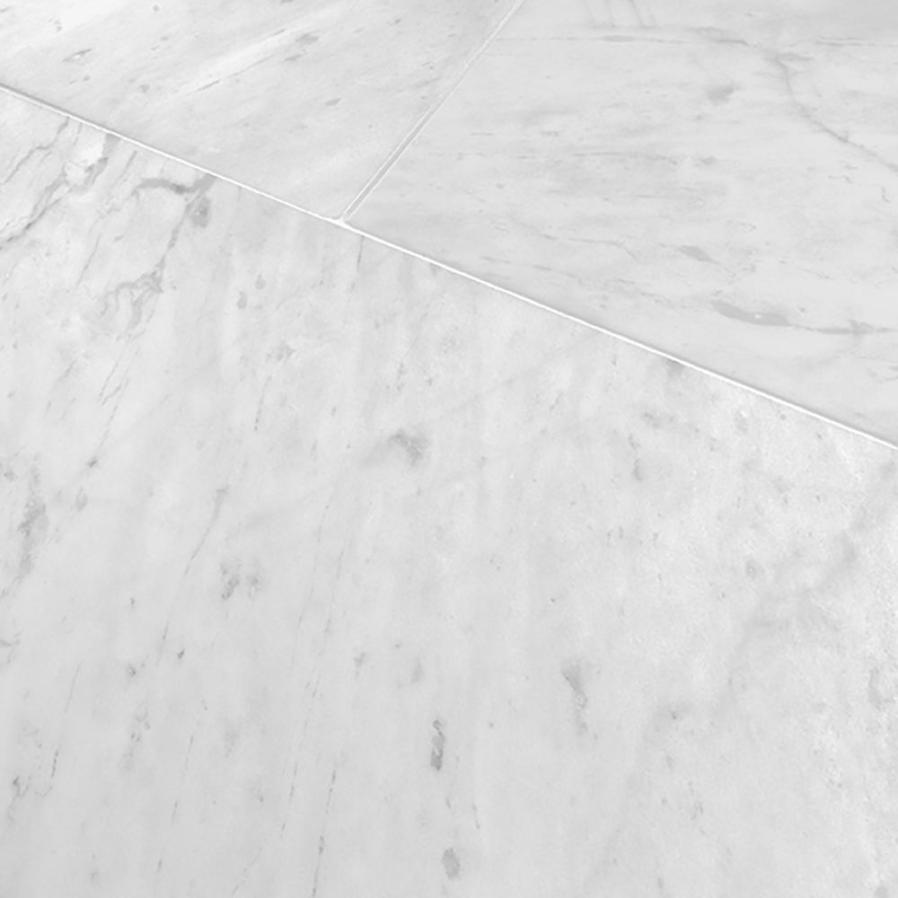 Field Tile 12" x 24" 12" x 24" Honed Crystal White Straight Shot