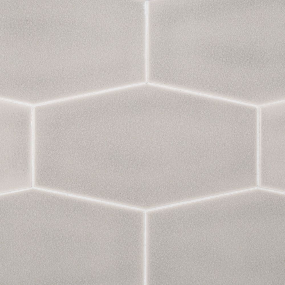 Hexagon Field Tile 5.1875" x 9.125" 5.1875" x 9.125" Riverwash Straight Shot