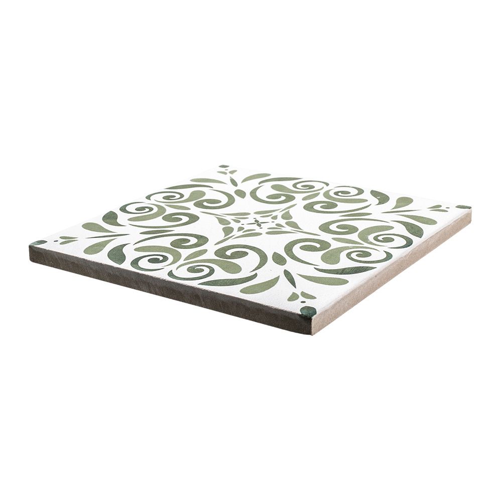 Acquerello Verona Field Tile 6" x 6" 6" x 6" Giardino Straight Shot