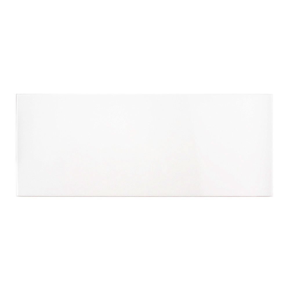 Field Tile 8" x 20" 8" x 20" White Straight Shot