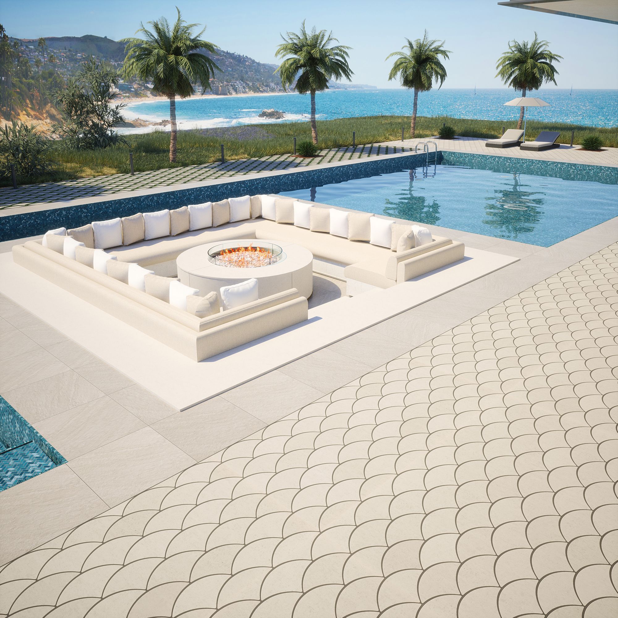 Scale Paver 8" x 15" 8.125" x 14.75" Dust Straight Shot