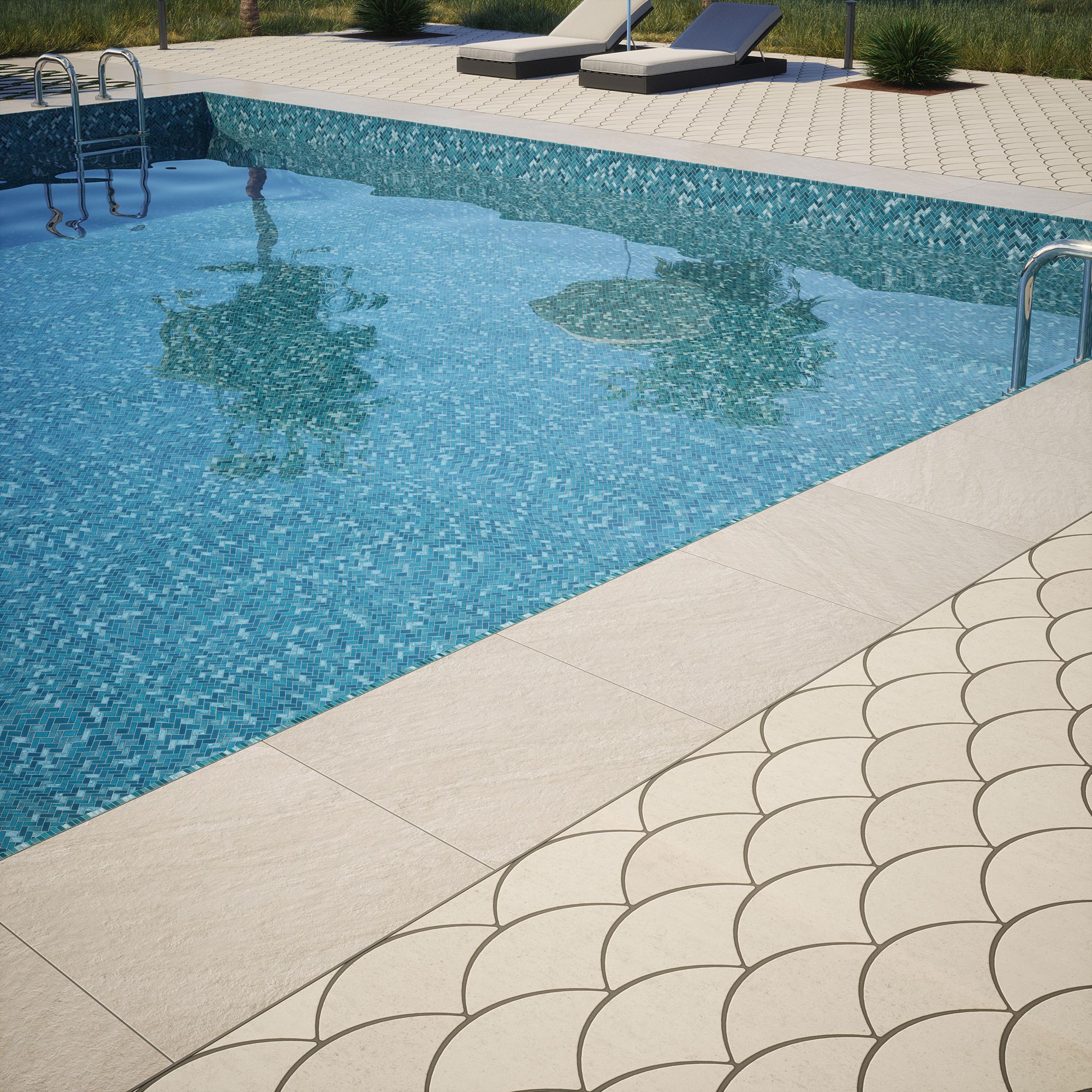 Scale Paver 8" x 15" 8.125" x 14.75" Dust Straight Shot