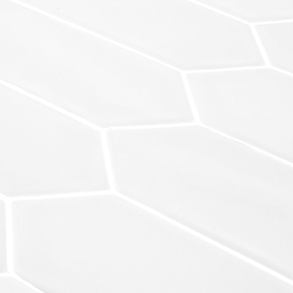 Picket Field Tile 3" x 12" 3" x 12" Matte Nova Straight Shot