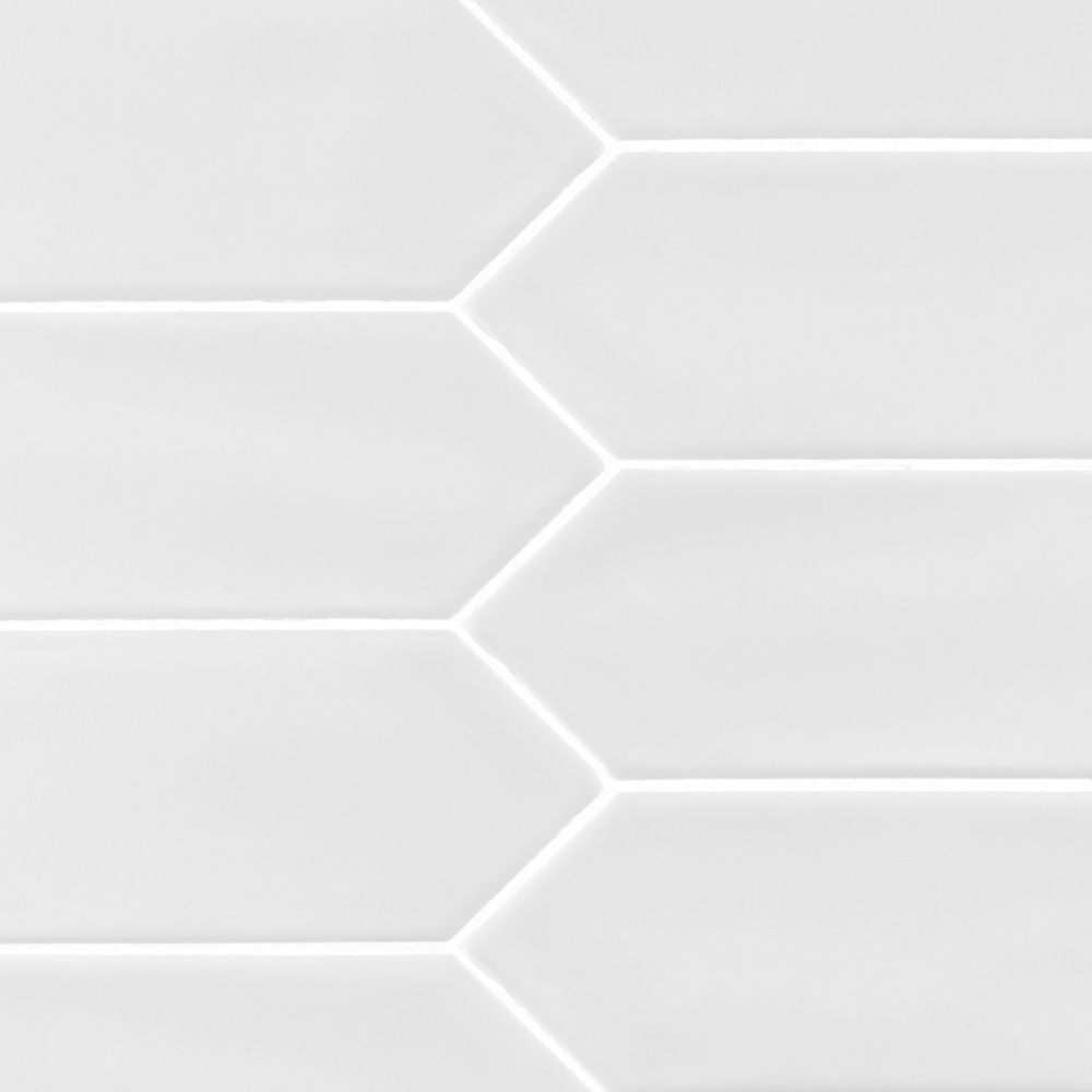 Picket Field Tile 3" x 12" 3" x 12" Matte Nova Straight Shot