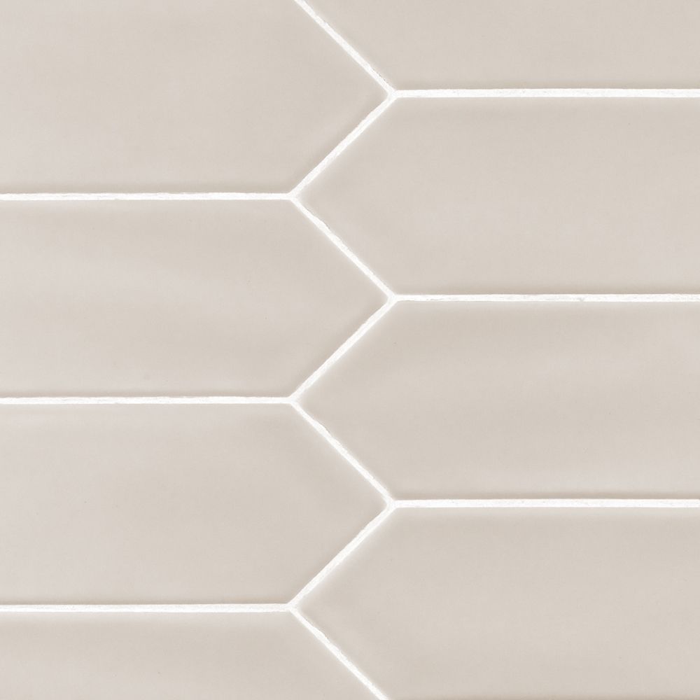 Picket Field Tile 3" x 12" 3" x 12" Matte Meteor Straight Shot