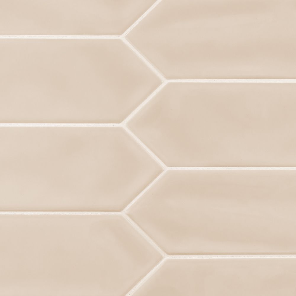 Picket Field Tile 3" x 12" 3" x 12" Gloss Asteroid Straight Shot