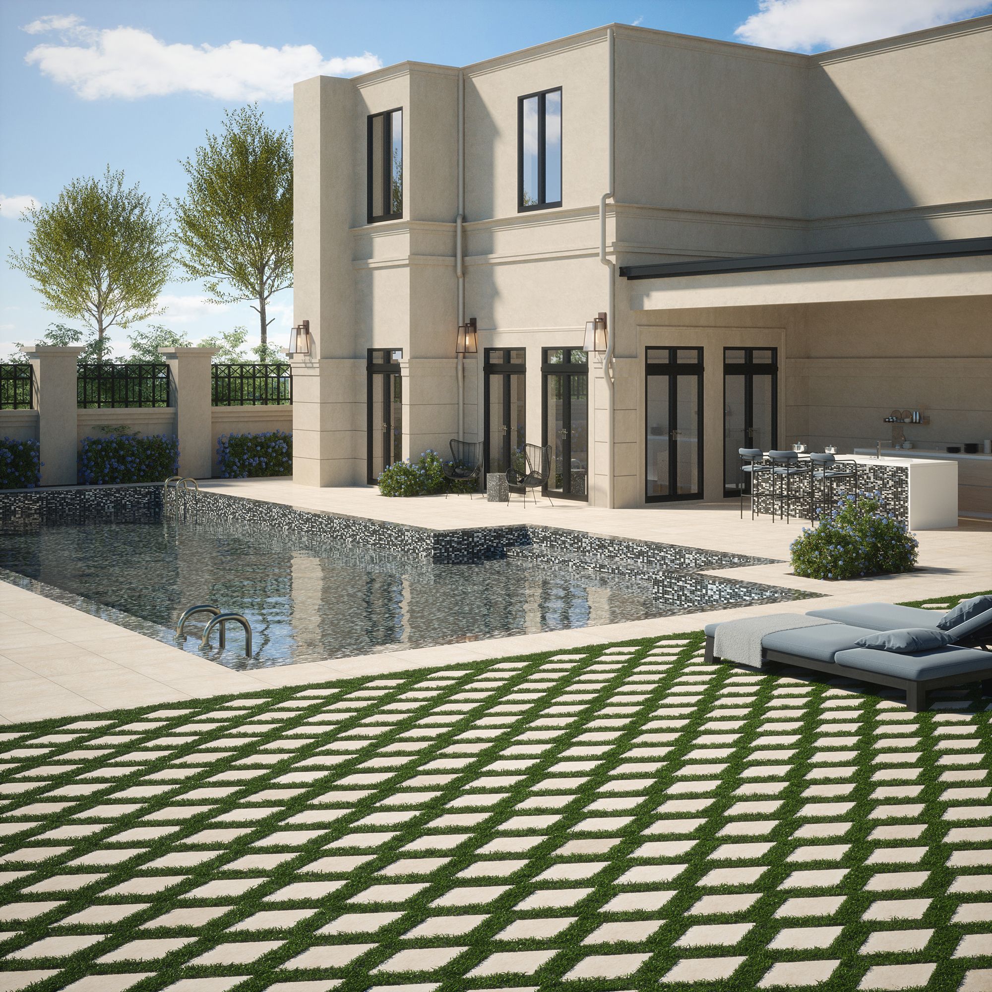 Pool by Jeffrey Court