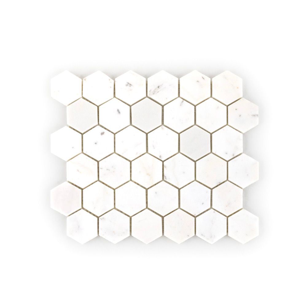 2" Hexagon Mosaic 9.375" x 10.75"