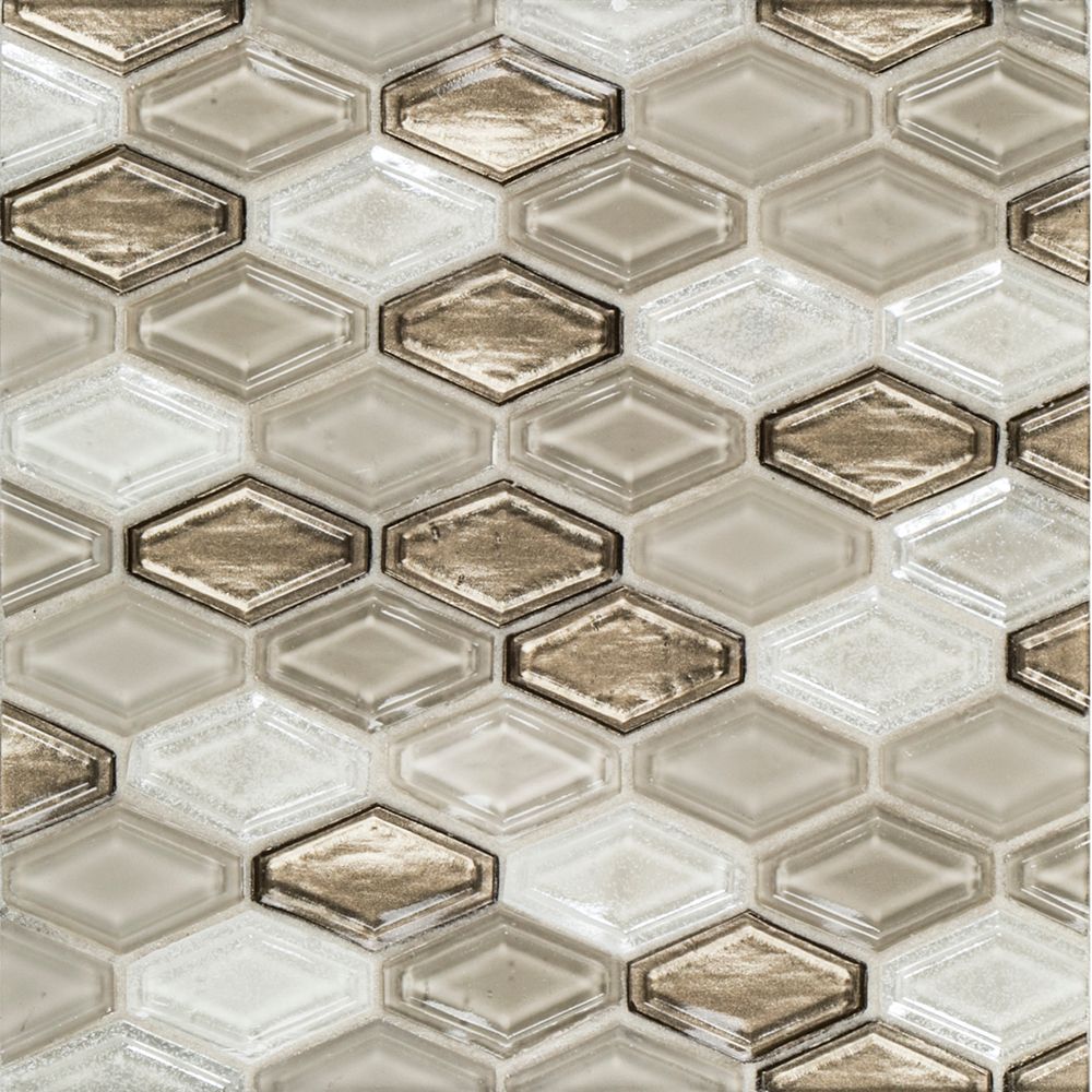 Beveled Elongated Hex 10.5" x 11.375"