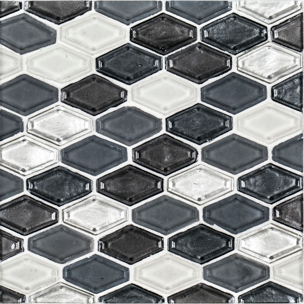 Beveled Elongated Hex 10.5" x 11.375"