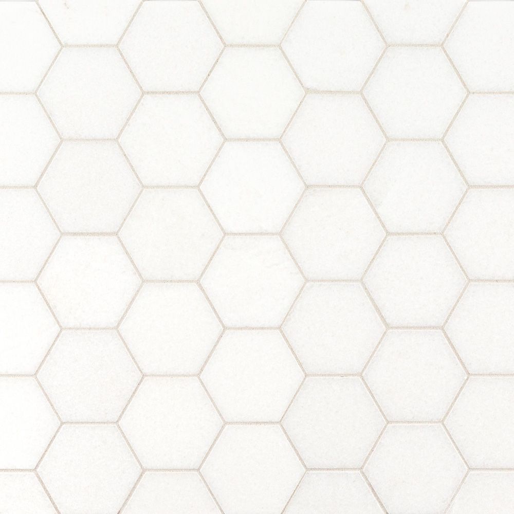 2" Hexagon Mosaic 11.5" x 13.25"