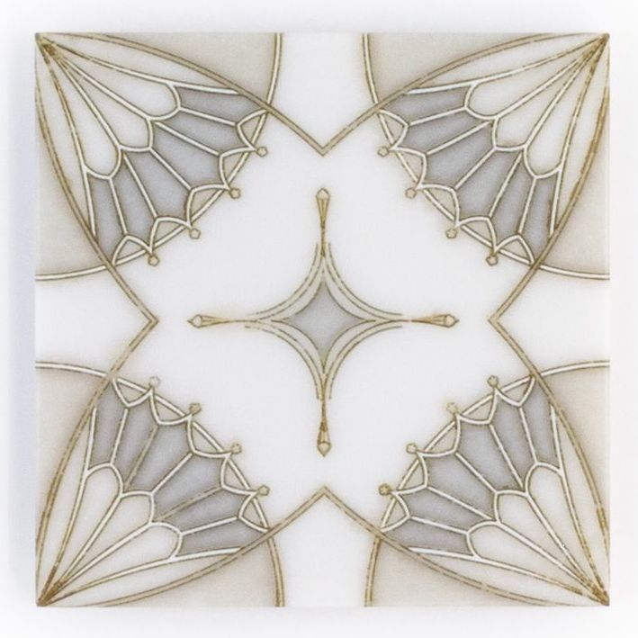 6" x 6"  undefined Deco