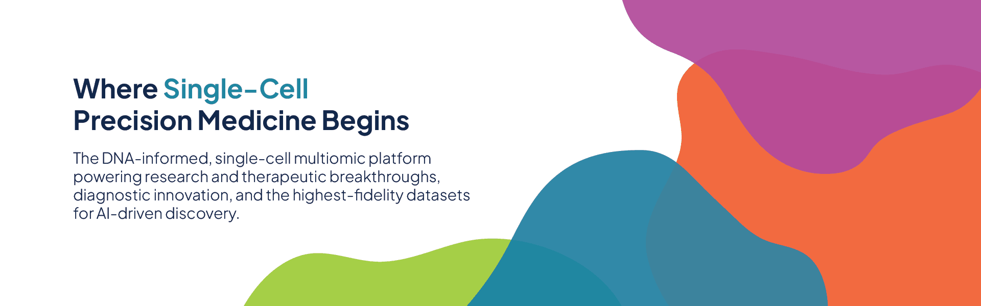 BioSkryb genomics single-cell multiomics platform delivering high-fidelity DNA, RNA, and protein data for precision medicine, research, diagnostics, and AI-driven discovery